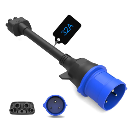 Tesla Gen 2 Adapter 32A mobil töltőhöz